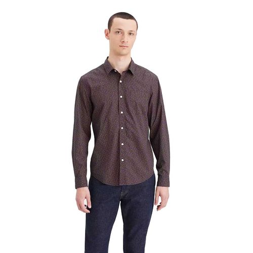 Camisa Dockers marron para caballero 52669-0442