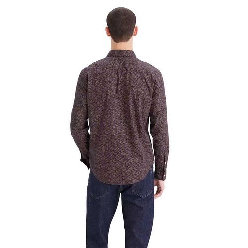 Camisa Dockers marron para caballero 52669-0442