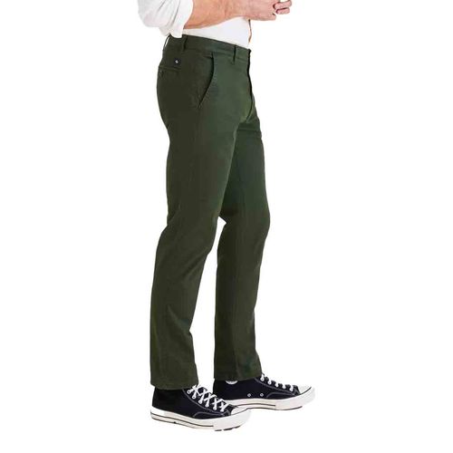 Pantalón casual para caballero Dockers verde a1164-0026