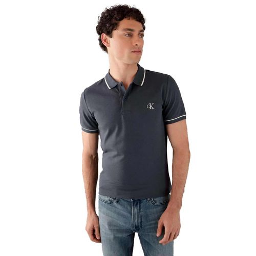Playera tipo polo para caballero Calvin Klein marino j30j315603-cge