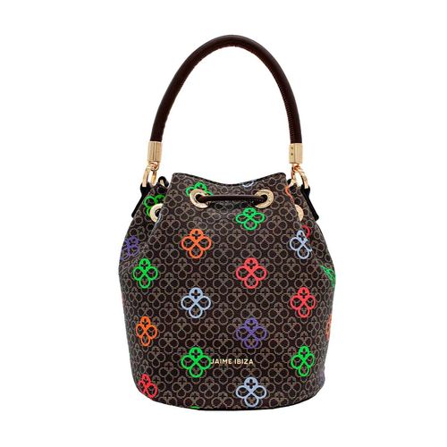 Bolso bucket para dama Jaime Ibiza multicolor JI 2483