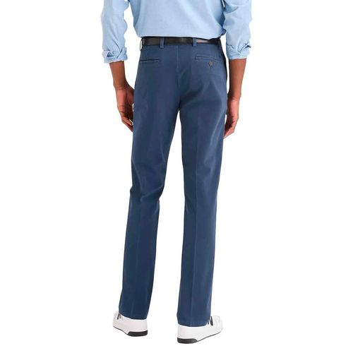 Pantalón casual para caballero Dockers azul 36272-0119
