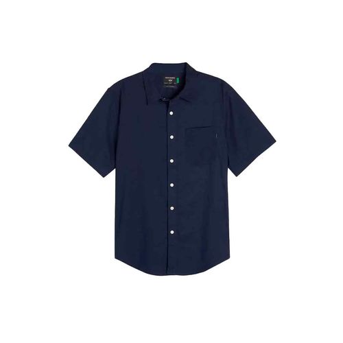 Camisa casual para caballero Dockers azul 55769-0259