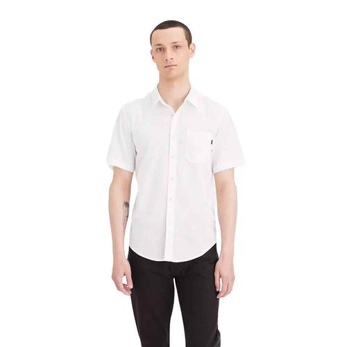 Camisa casual para caballero Dockers blanco 55769-0262