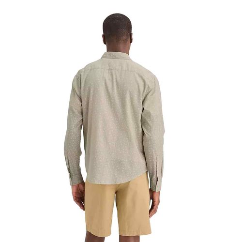 Camisa casual para caballero Dockers beige 52669-0460