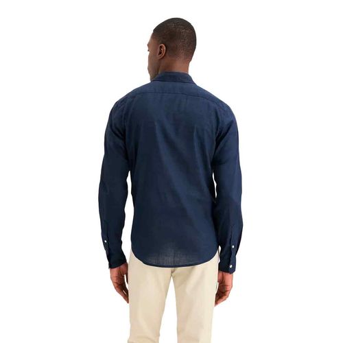 Camisa casual para caballero Dockers azul a4253-0069