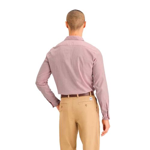 Camisa casual para caballero Dockers rosa a4253-0075