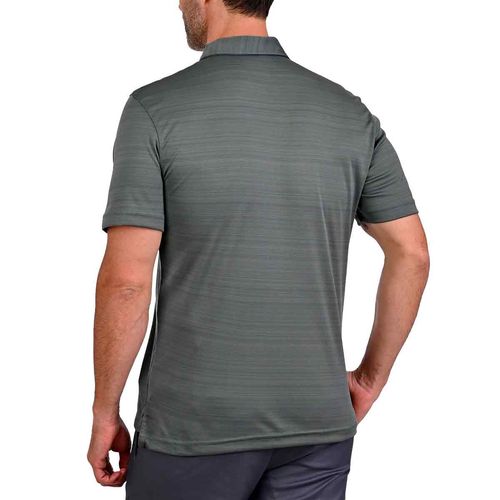 Playera tipo polo para caballero John Henry gris js98c0028