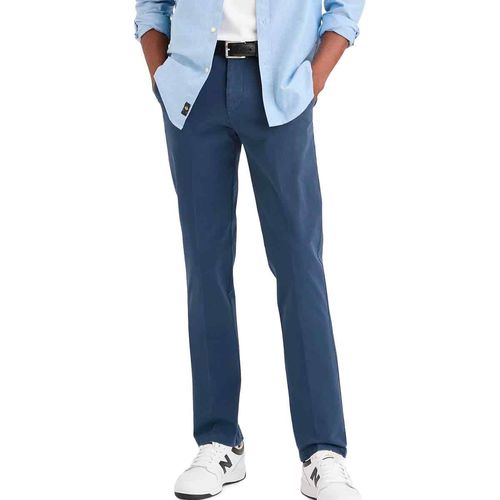 Pantalón casual para caballero Dockers azul 36272-0119