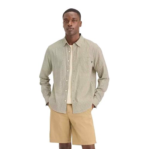 Camisa casual para caballero Dockers beige 52669-0460