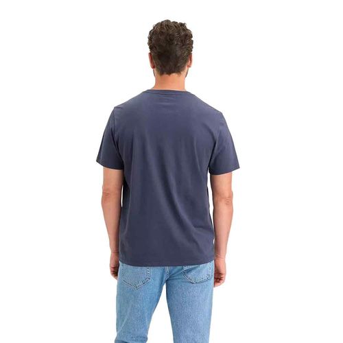 Playera casual para caballero Dockers azul a1103-0307