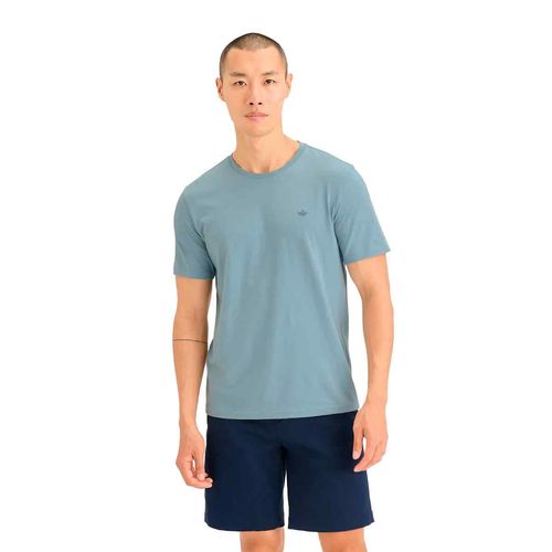Playera casual para caballero Dockers azul a3143-0039