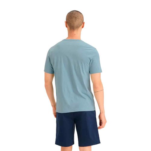 Playera casual para caballero Dockers azul a3143-0039