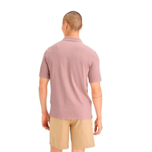 Playera tipo polo para caballero Dockers rosa a1159-0124