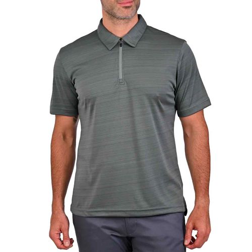 Playera tipo polo para caballero John Henry gris js98c0028