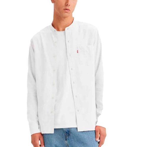 Camisa casual para caballero Levis blanco 47784-0019