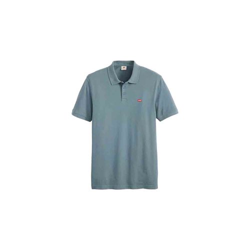 Playera tipo polo para caballero Levis azul 35883-0273