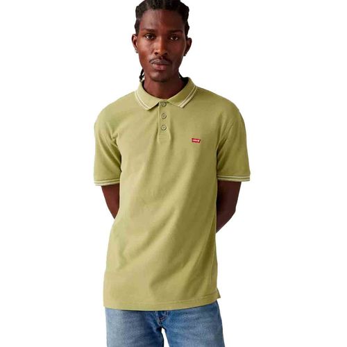 Playera tipo polo para caballero Levis verde 35883-0228