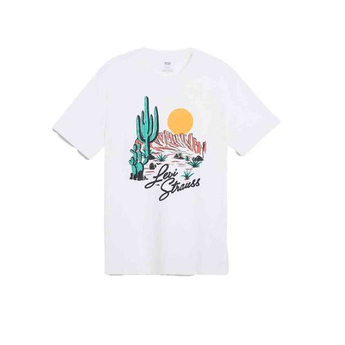 Playera Levis blanco para caballero 22491-1833