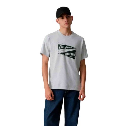Playera casual para caballero Levis gris 16143-1797