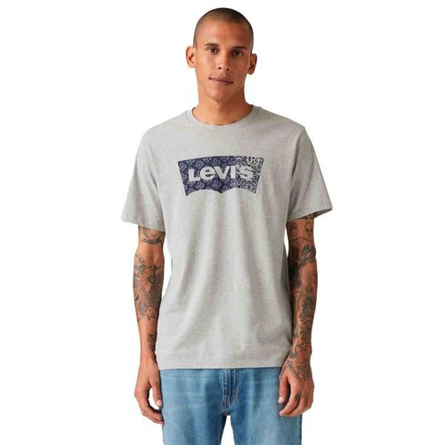 Playera casual para caballero Levis gris 22491-1813