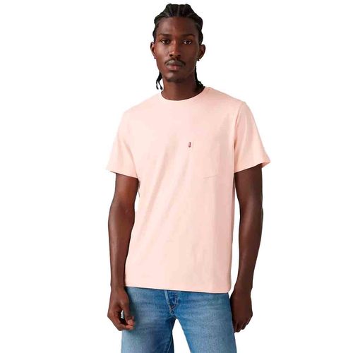 Playera casual para caballero Levis rosa 19342-0406
