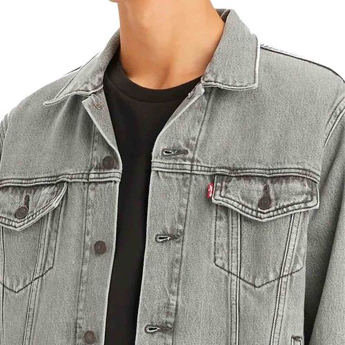 Chamarra casual para caballero Levis gris 72334-0502