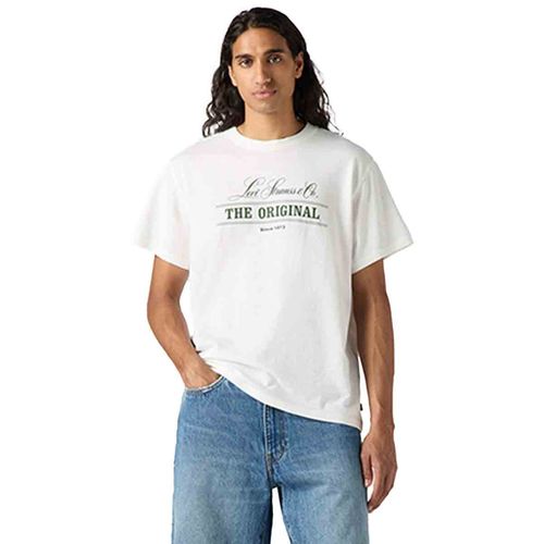 Playera casual para caballero Levis blanco 16143-1841