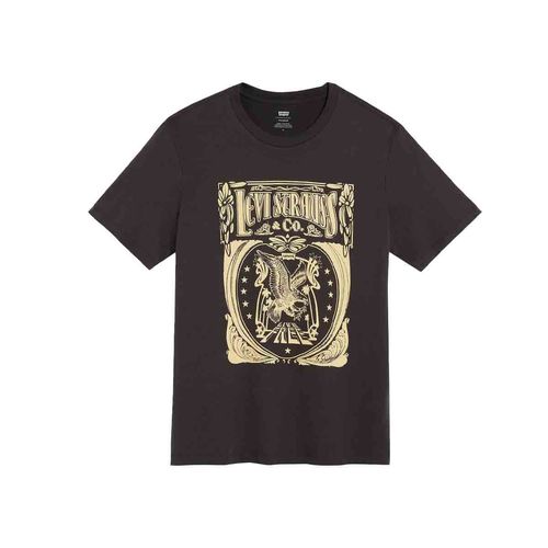 Playera casual para caballero Levis gris 22491-1854