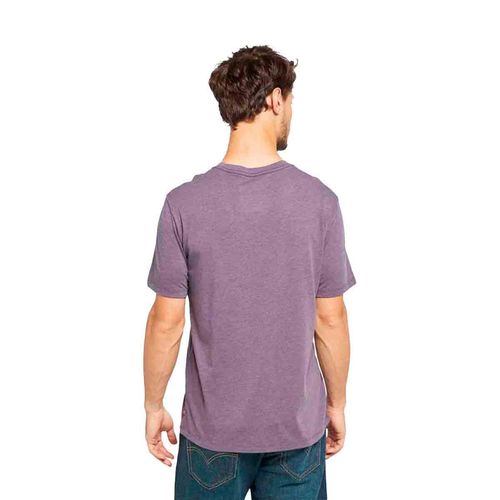 Playera casual para caballero Levis morado 22491-1843