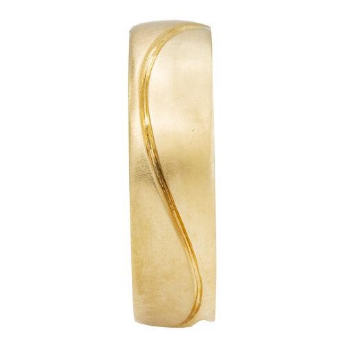 Argolla de matrimonio n°7.5 Valessa de 14k A00122-D6