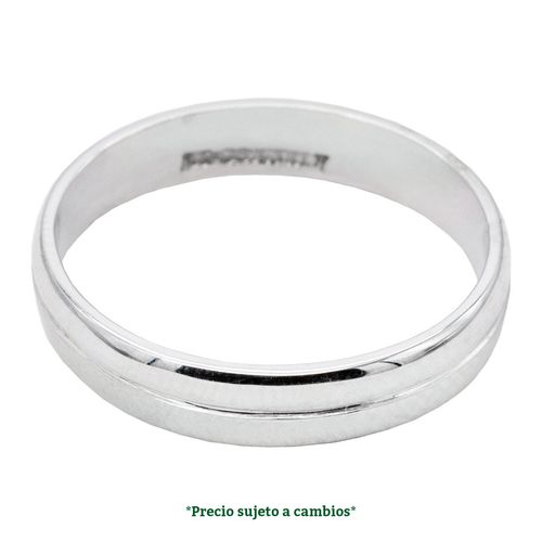 Argolla de matrimonio n°7.5 Valessa de 14k A00E034-D4