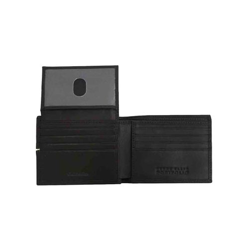 Cartera con solapa para caballero Perry Ellis café L77-2501-2