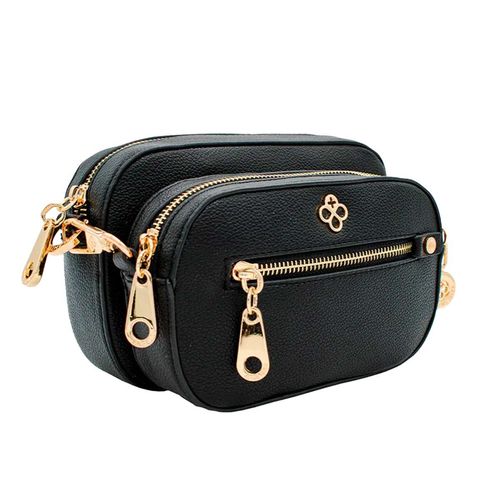 Bolso crossbody para dama Jaime Ibiza negro JI 2539