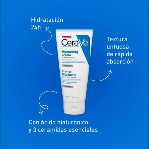 Crema hidratante Cerave para piel seca CER-HIDD0003