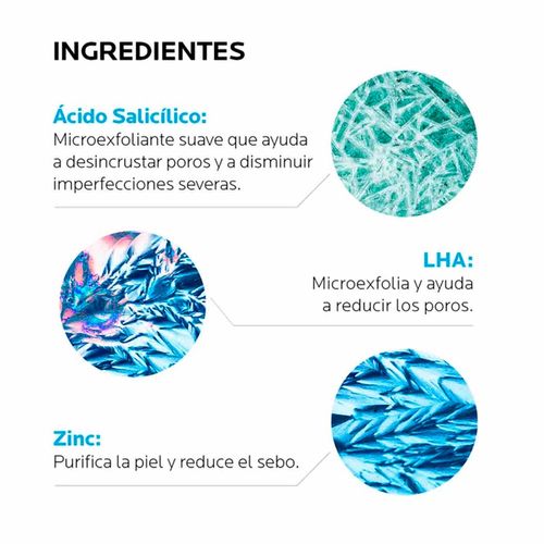Gel limpiador facial La Roche Posay effaclar microexfoliante ROC-GRAD0033