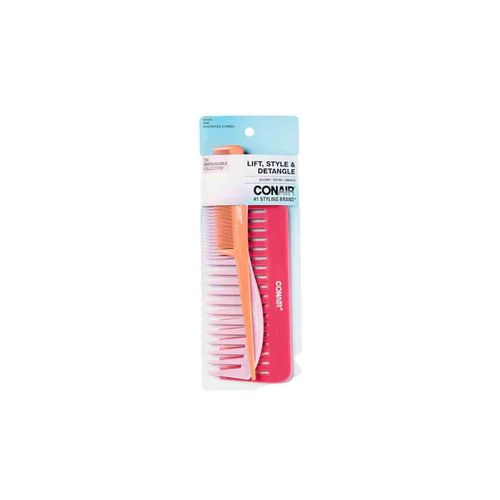 Pack de peines para cabello Conair multicolor 93255MX