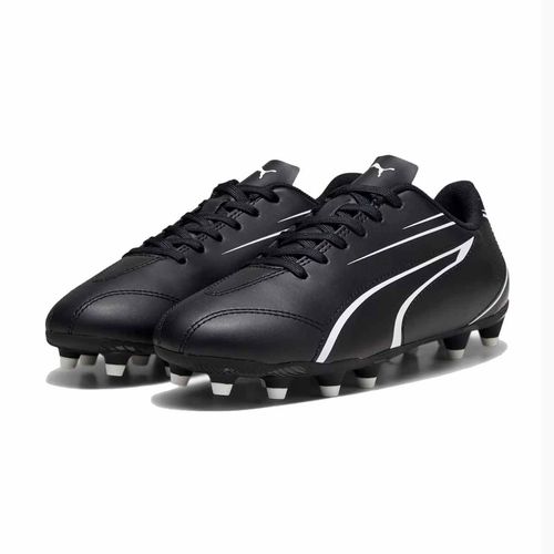 Zapato fútbol para joven Puma negro 107486 01
