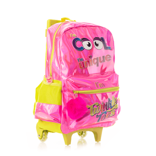 Mochila con ruedas Twinkle Toes Atmpacks rosa