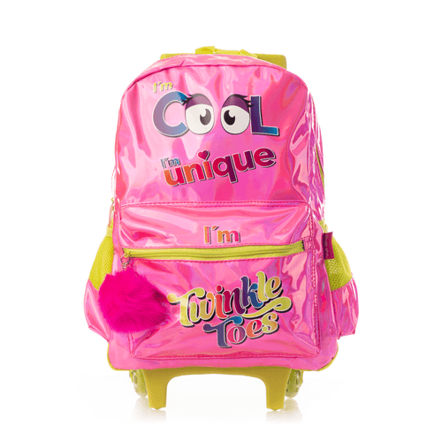 Mochila con ruedas Twinkle Toes Atmpacks rosa