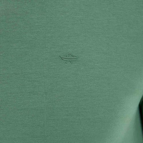 Playera casual para caballero Porto Blanco verde tbasic-49