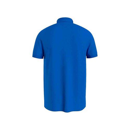 Playera tipo polo para caballero Tommy Hilfiger azul mw0mw32346-d03