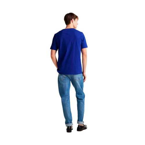 Playera casual para caballero Tommy Hilfiger azul mw0mw37439-d03