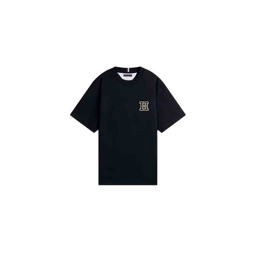 Playera casual para caballero Tommy Hilfiger marino mw0mw38049-dw5