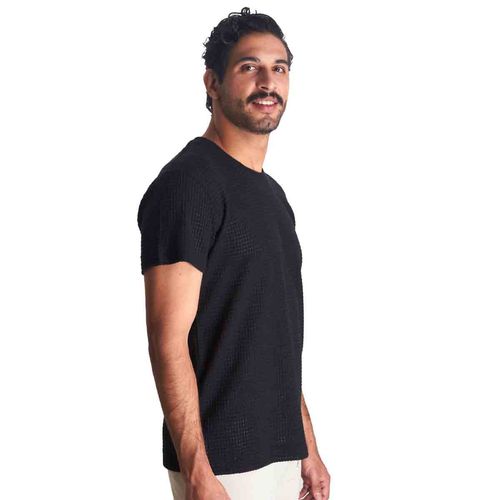 Playera casual para joven Authentic Lyon negro 311508-001