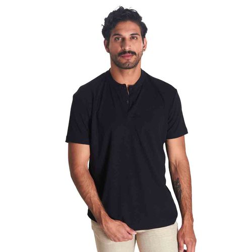 Playera casual para joven Authentic Lyon negro 313125-001