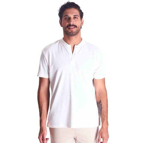 Playera casual para joven Authentic Lyon blanco 313125-002