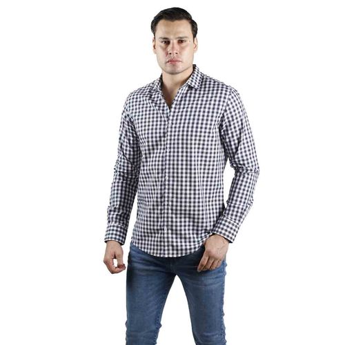 Camisa casual para joven Authentic Lyon marino 213276-805