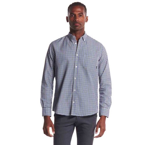 Camisa casual para joven Authentic Lyon marino 213357-805