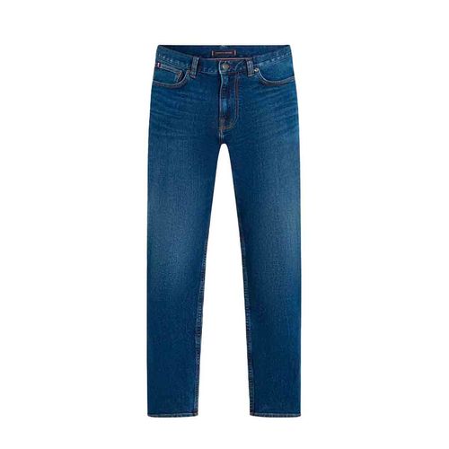 Pantalón de mezclilla para caballero Tommy Hilfiger azul mw0mw39038-1bv